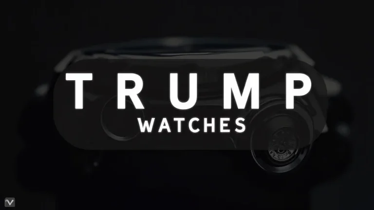 The image shows a collection of luxury watches, a visual guide for Trump Watches Price Guide.